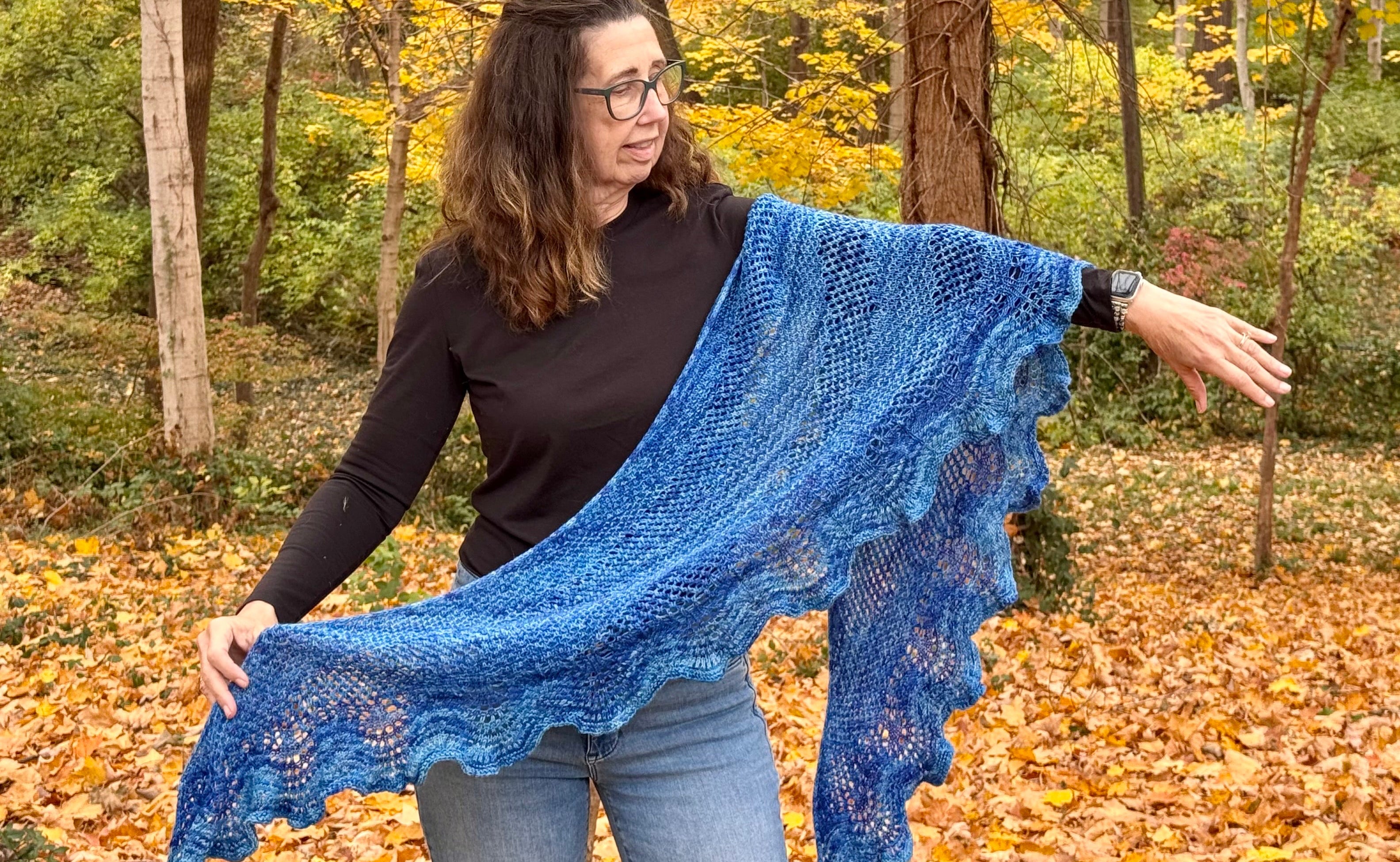 Libby Shawl – Wise Owl Knits