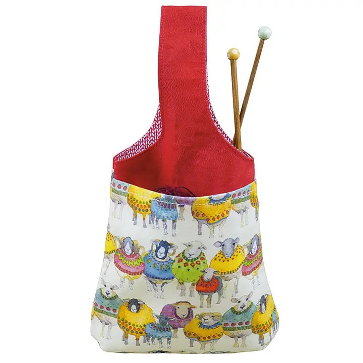 Sheep in Sweaters Small Wrist Bag