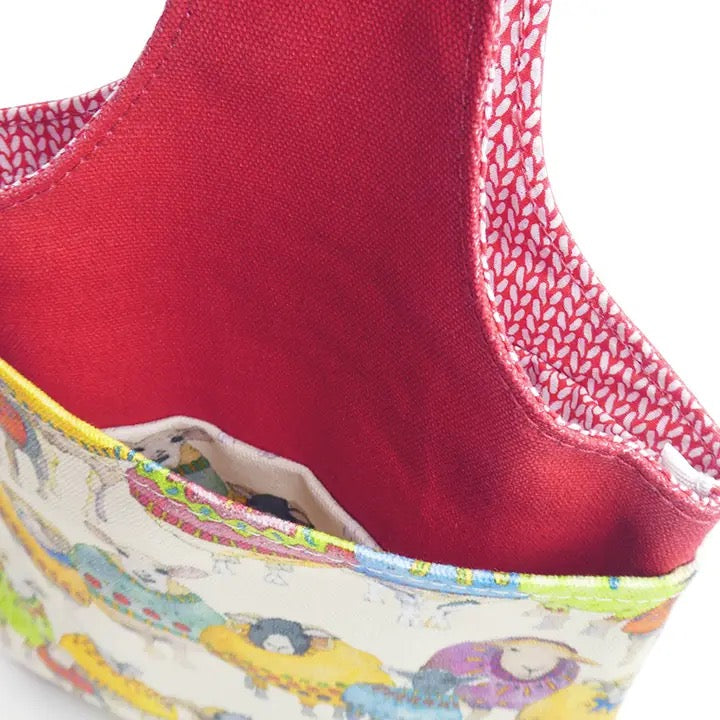 Sheep in Sweaters Small Wrist Bag