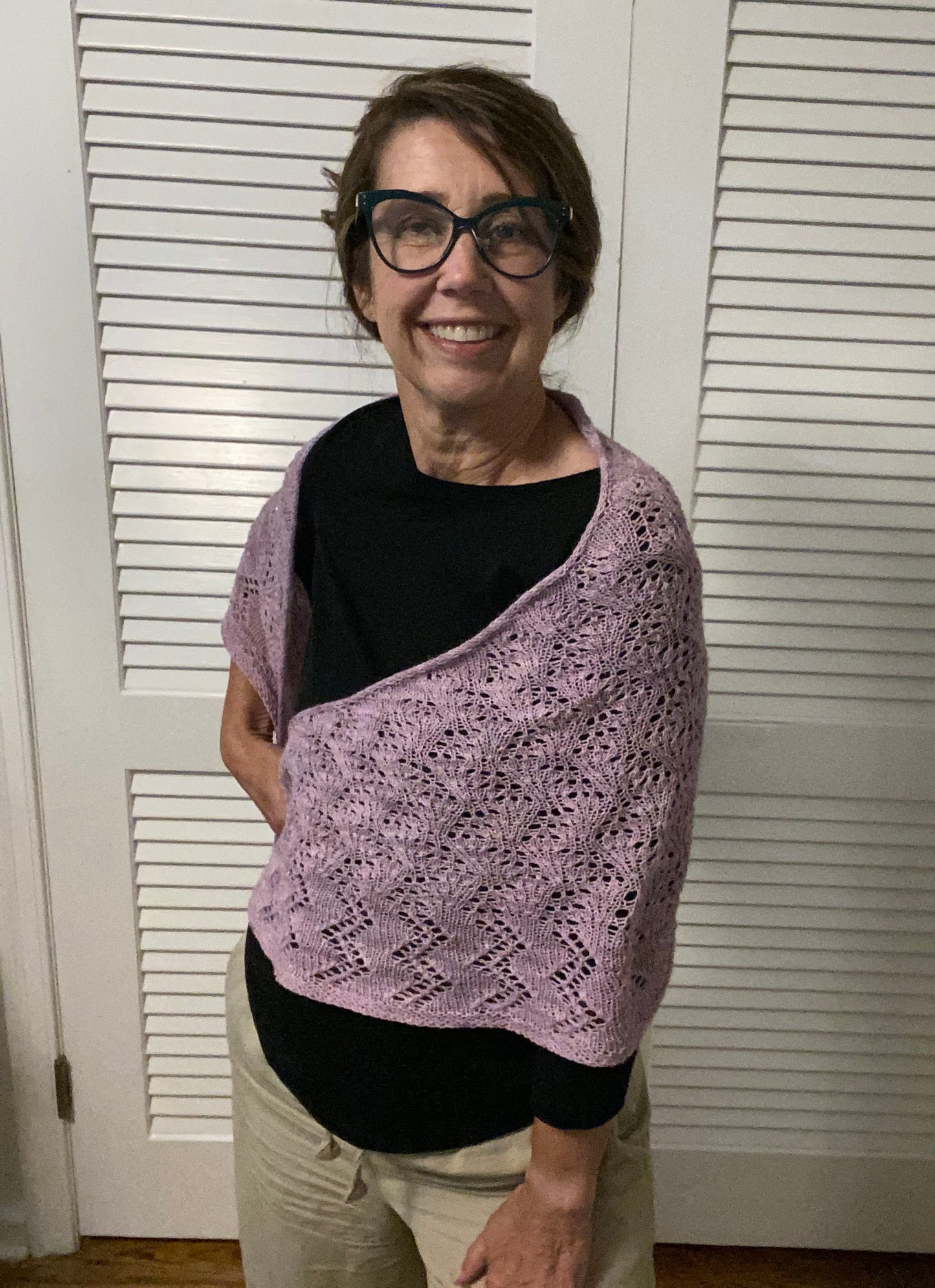 Freedom Crescent Shawl
