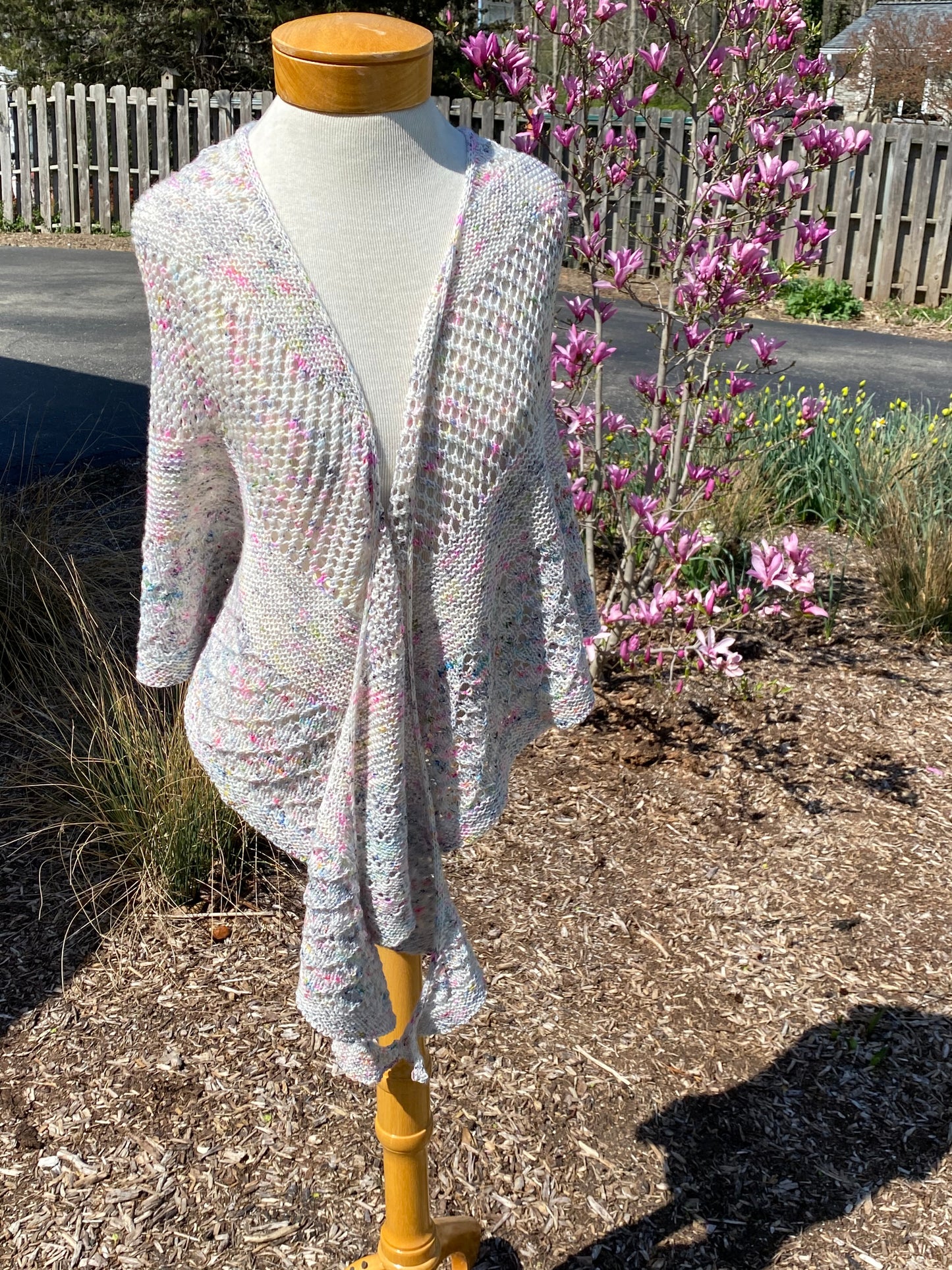Intermittent Frivolity Shawl