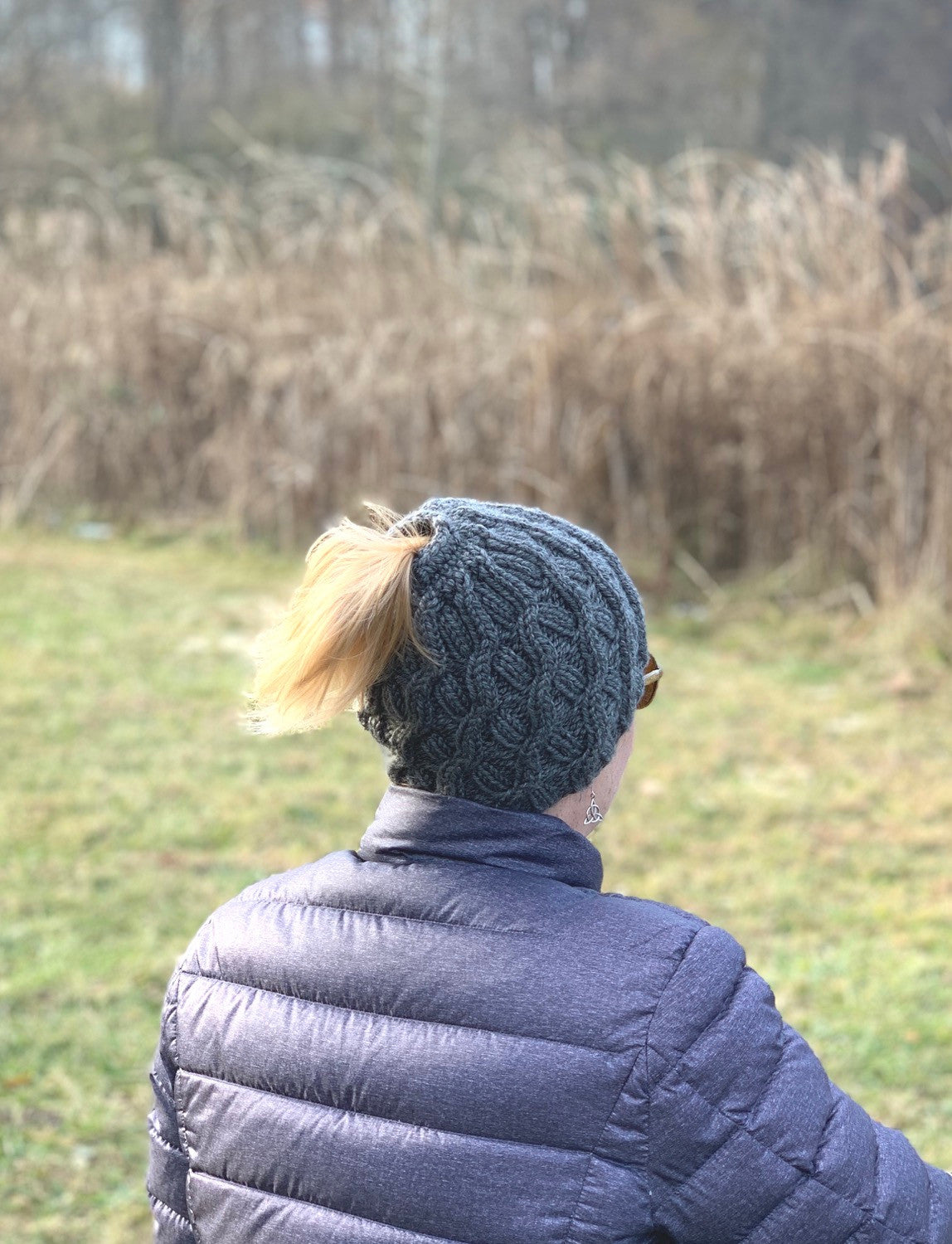 Slope Side Messy Bun Hat