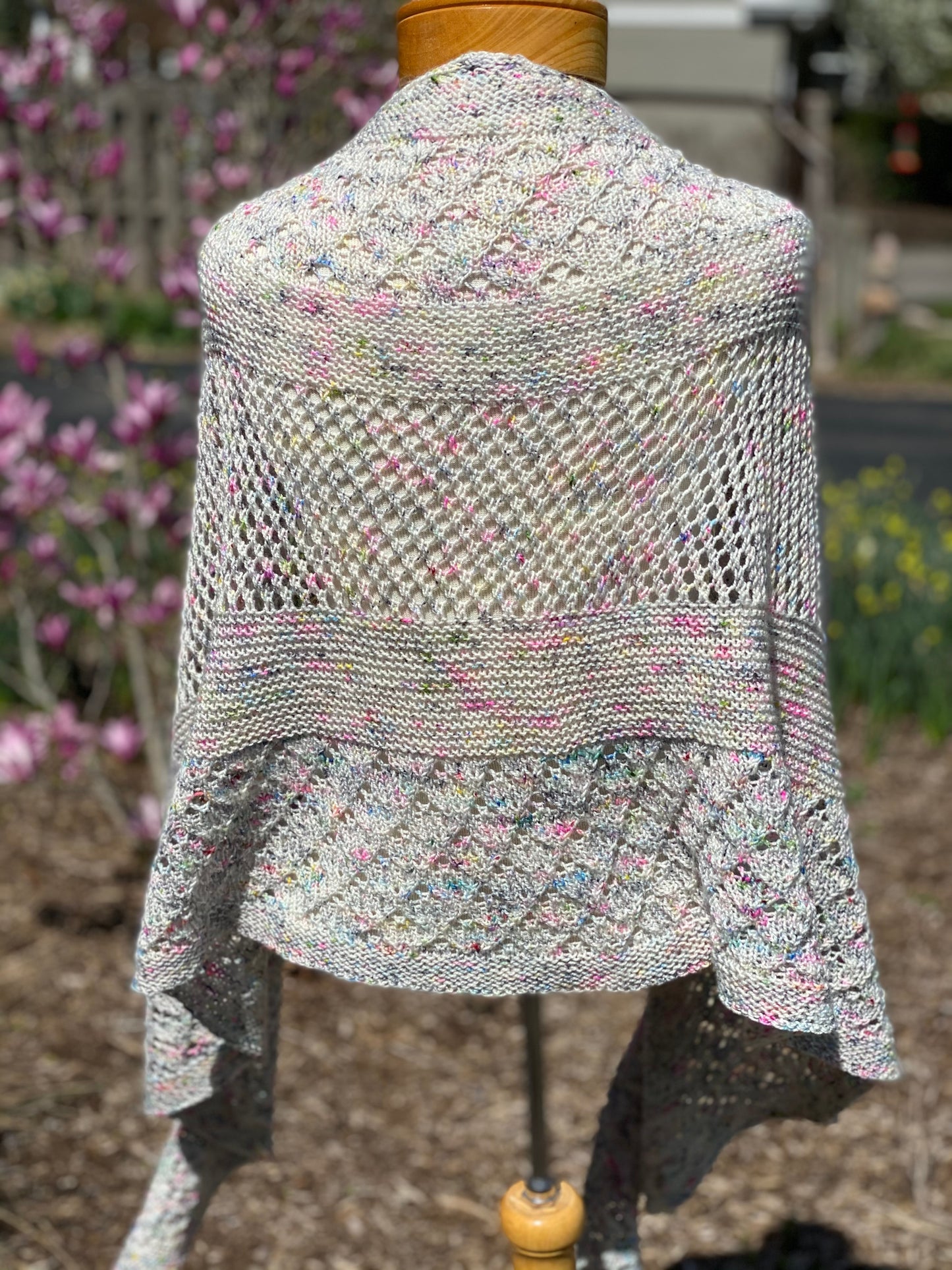 Intermittent Frivolity Shawl