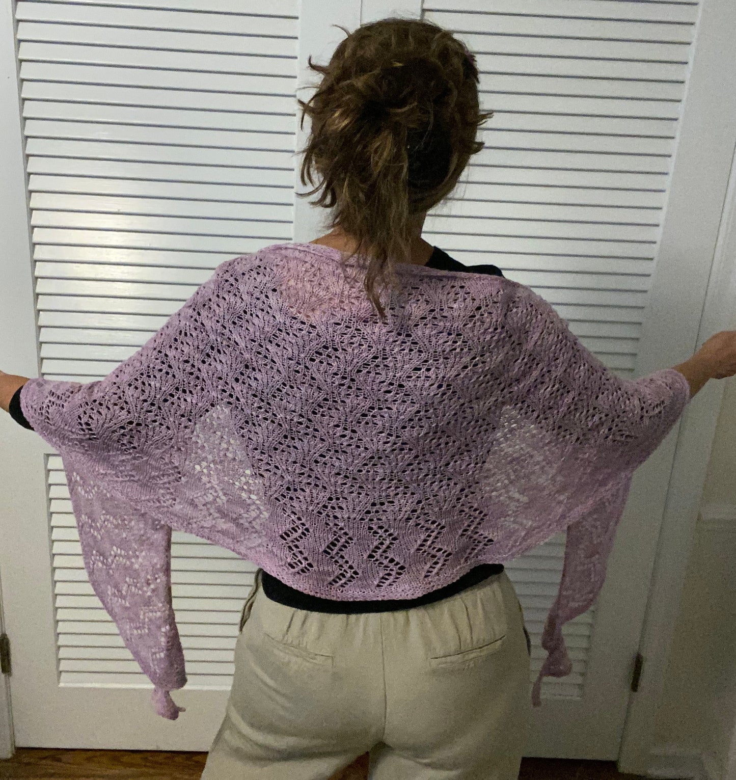 Freedom Crescent Shawl