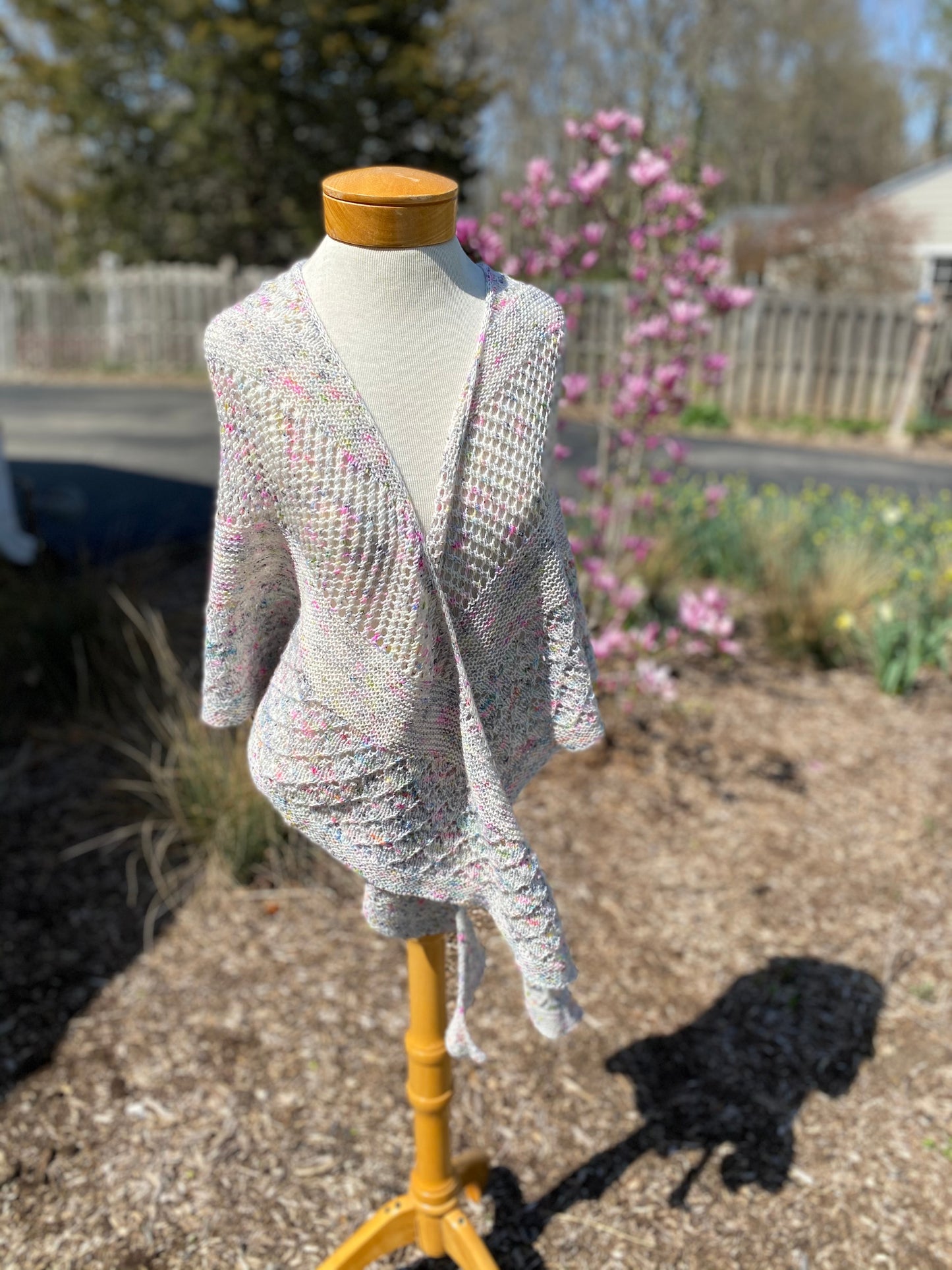 Intermittent Frivolity Shawl