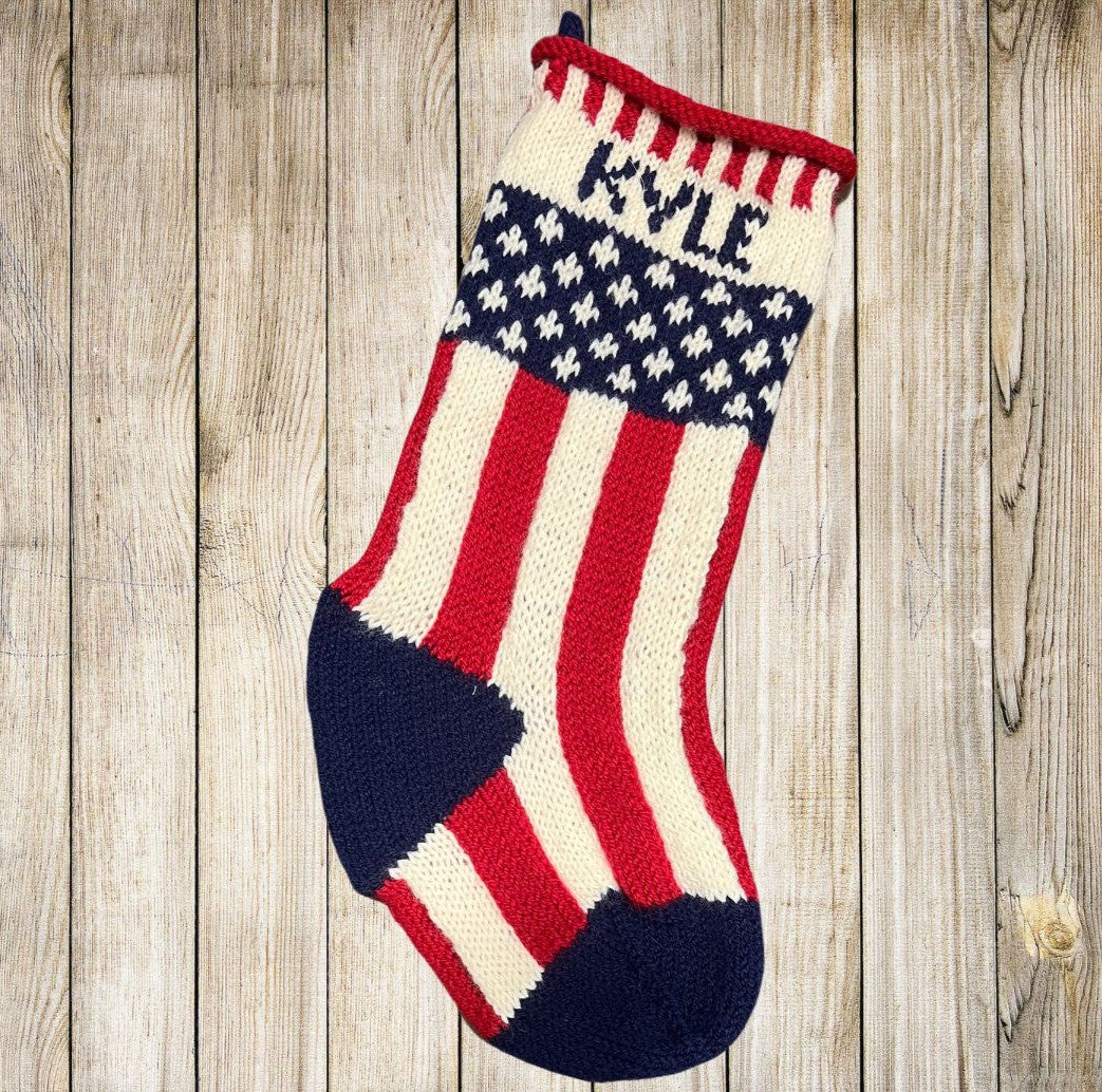USA Christmas Stocking