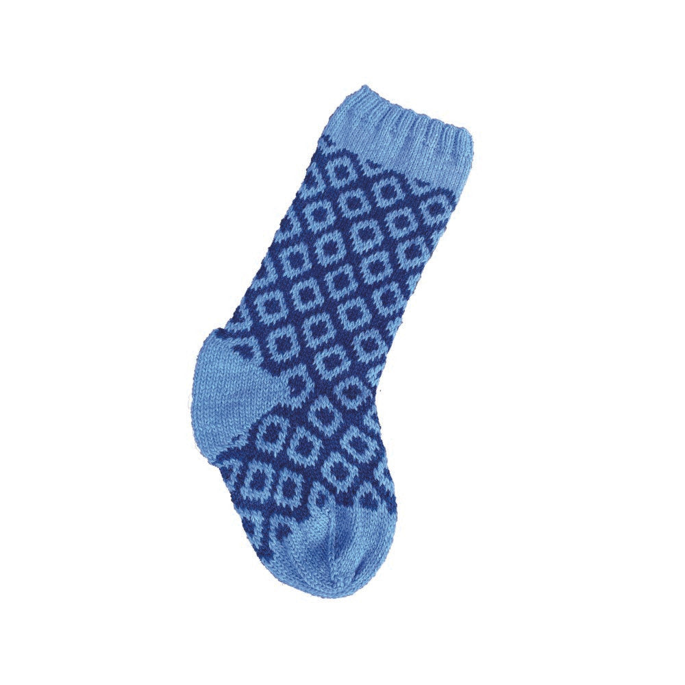 Geometric Colorwork Christmas Stocking