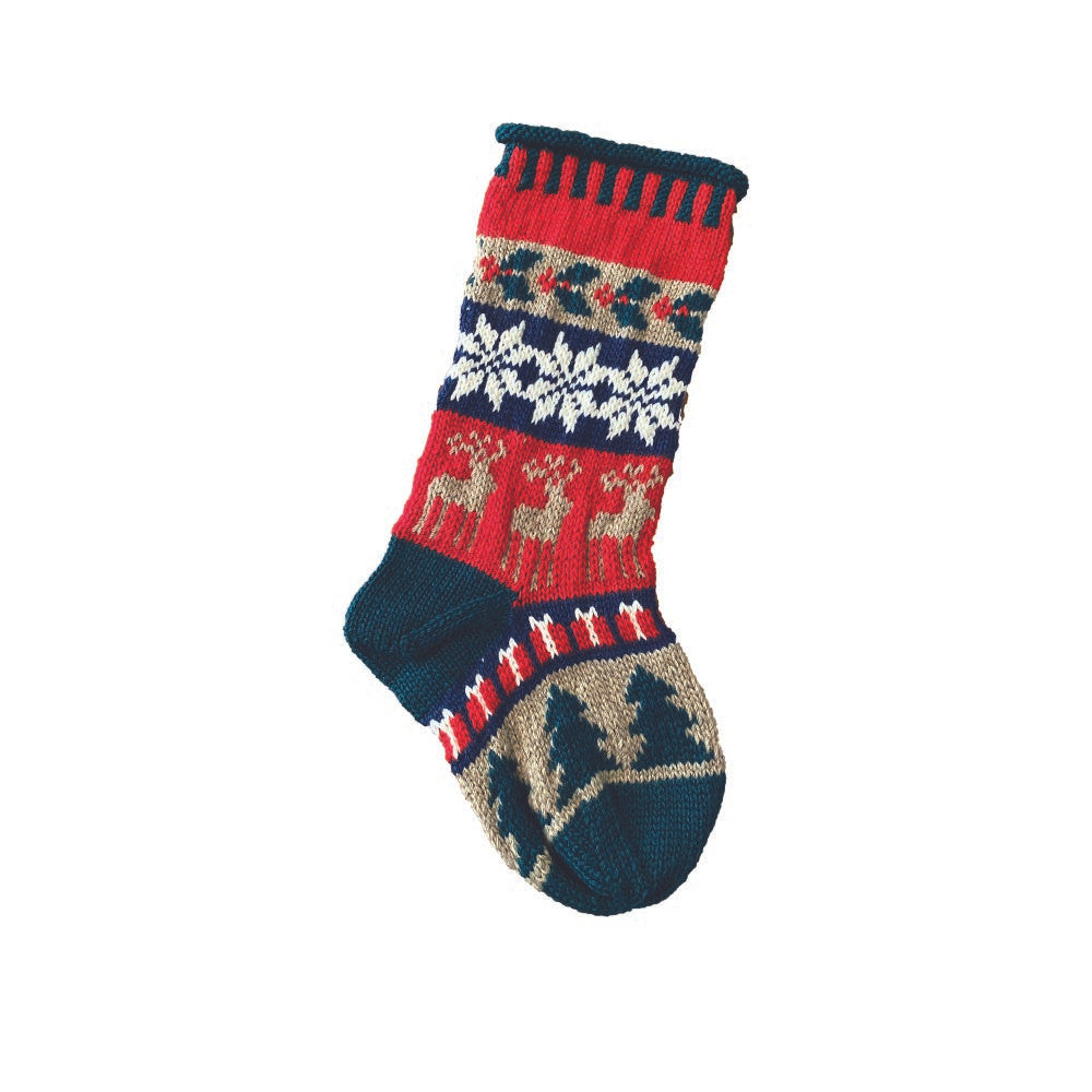 Colorwork Sampler Christmas Stocking