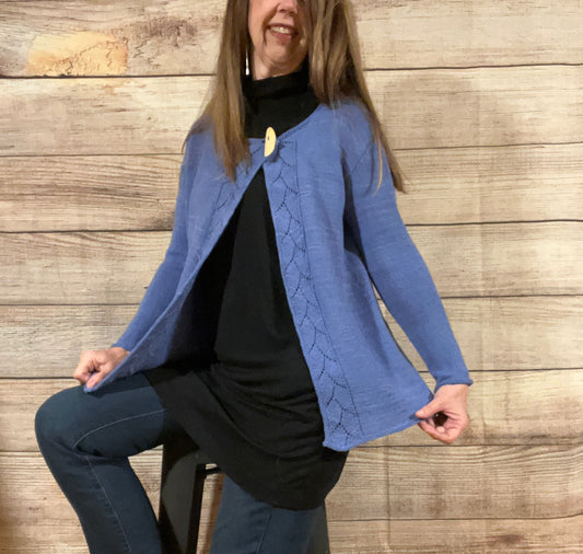 Dusty Cardigan Fingering Version