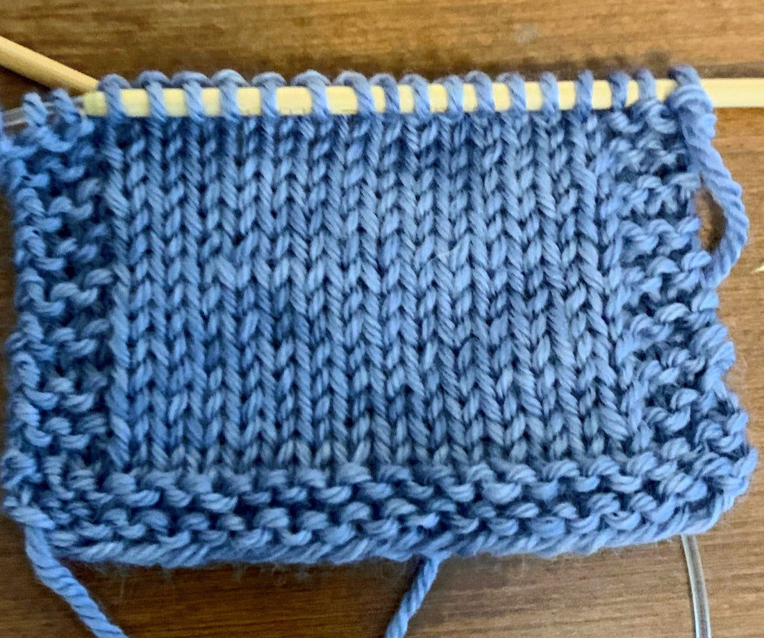 Fixing Mistakes in Stockinette Stitch or Reverse Stockinette