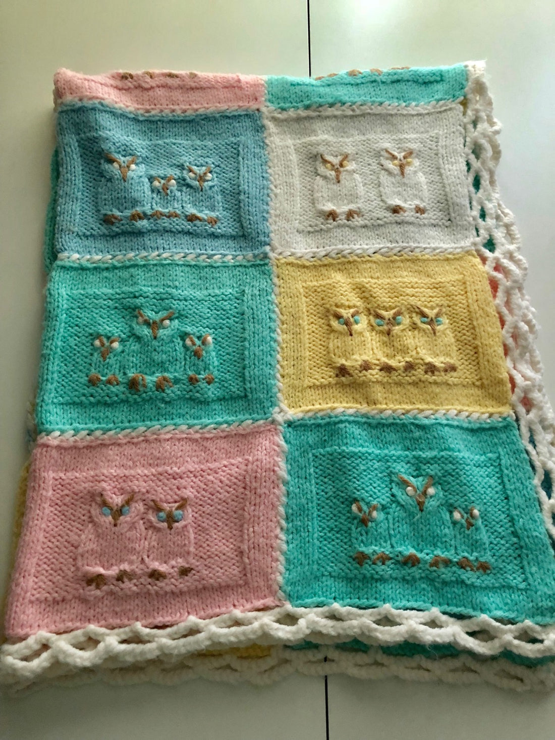 Owl Blanket is Finally Done