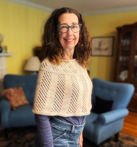 Lux Eyelet Poncho, Pre-Release Sale