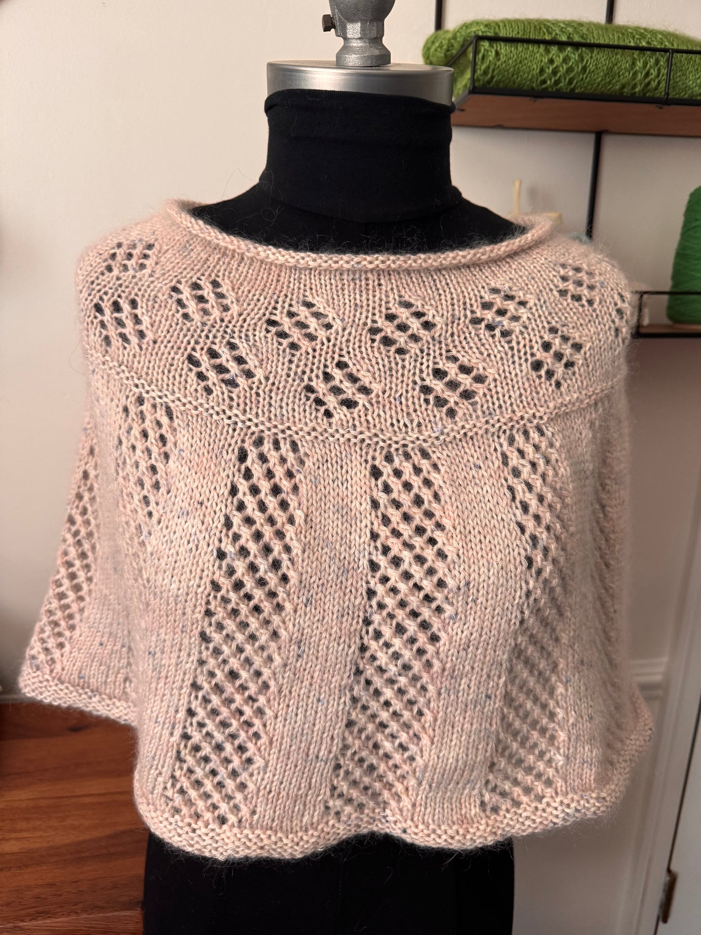 Lux Eyelet Poncho
