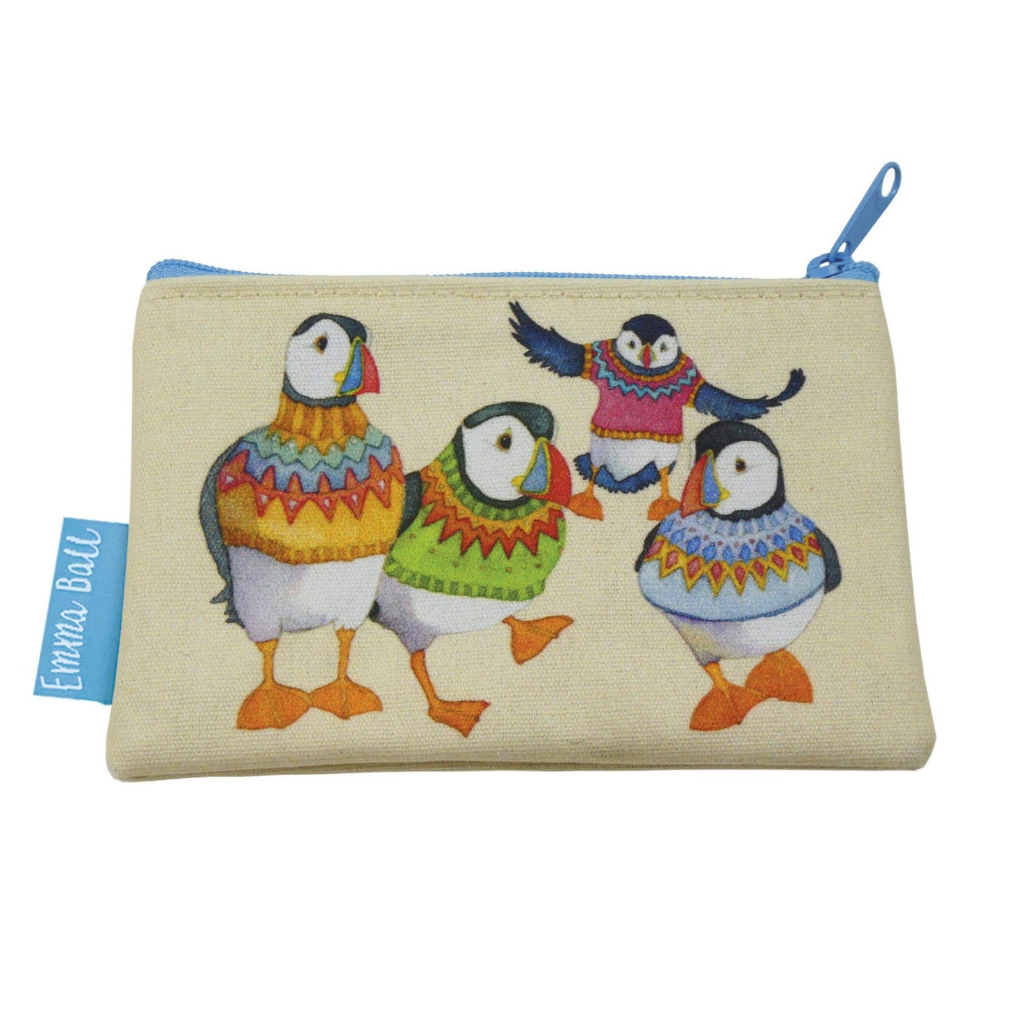 Woolly Puffins Purse