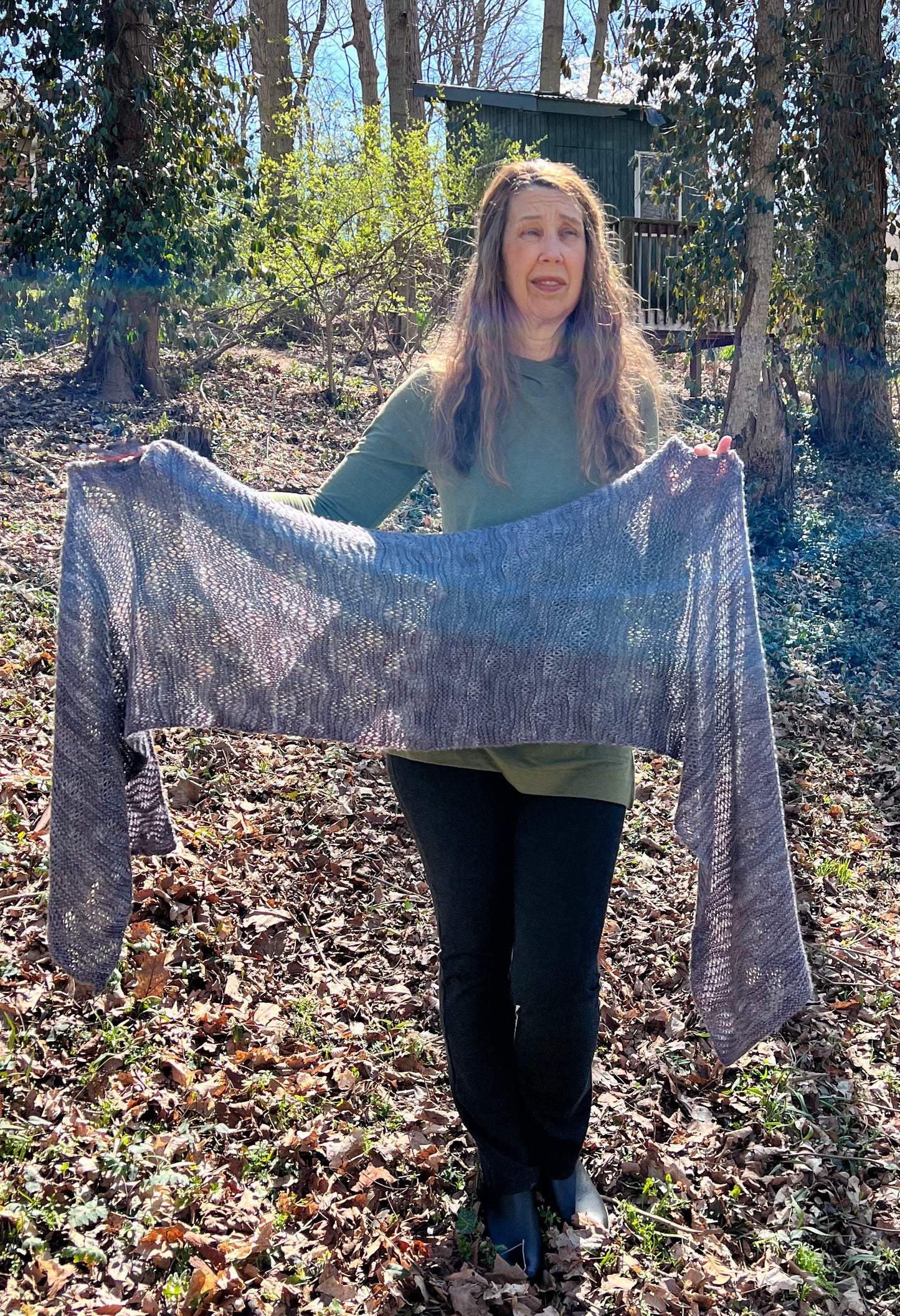 Mountain Top Shawl