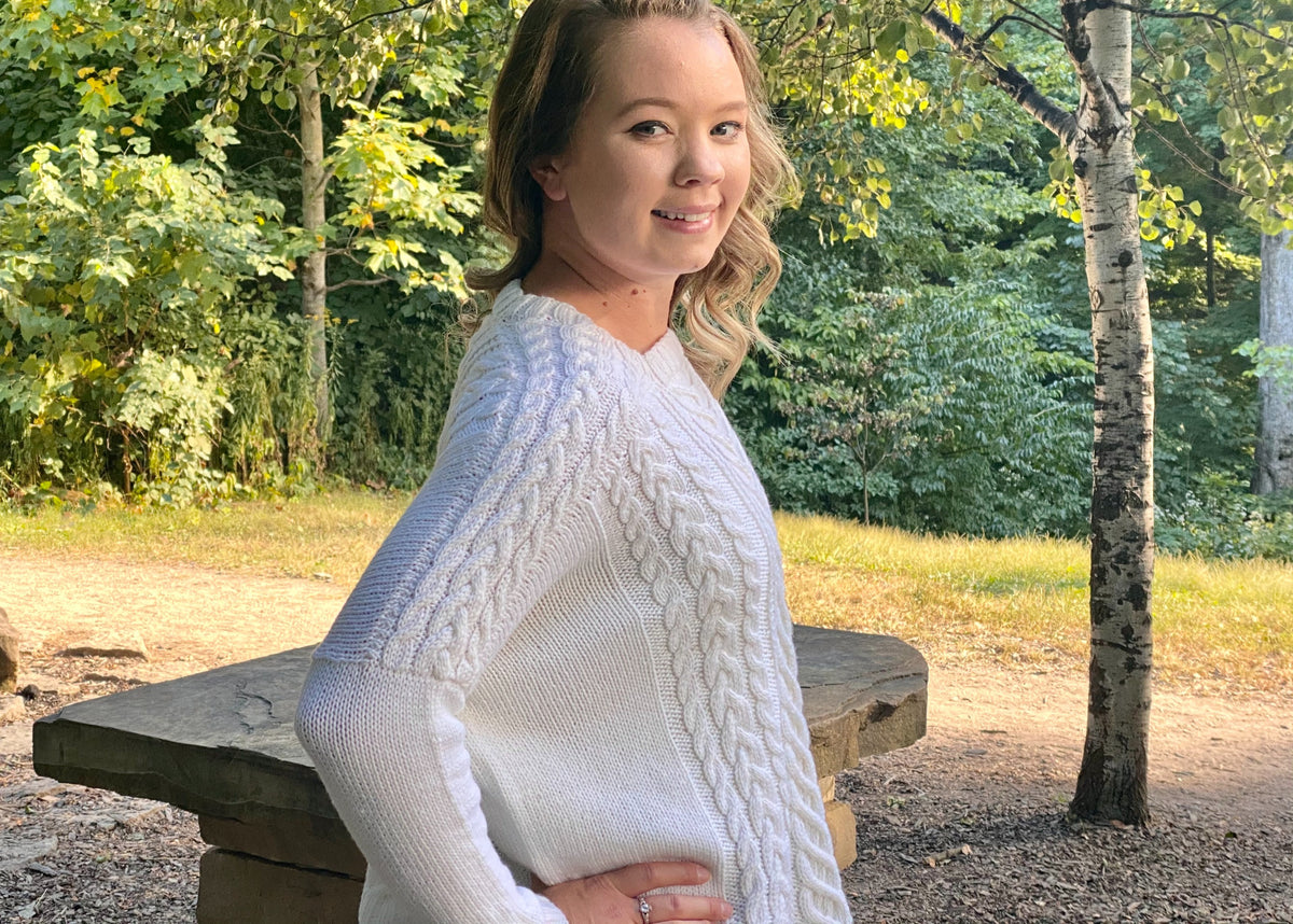Bull Two Braids Bulls & Braids Boxy – Wise Owl Knits